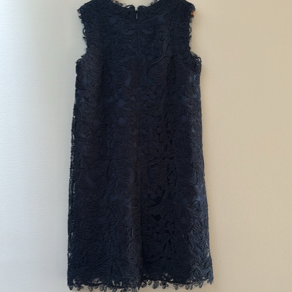 Tadashi Shoji Kids Navy shift dress- Size 10 Girls - Picture 1 of 9